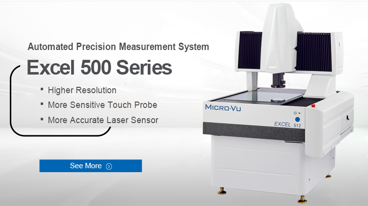 Excel 500系列中行程影像测量仪